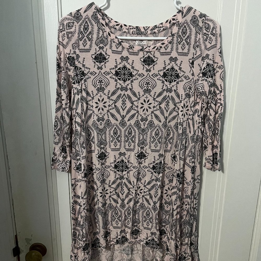 Pink and Black shirt